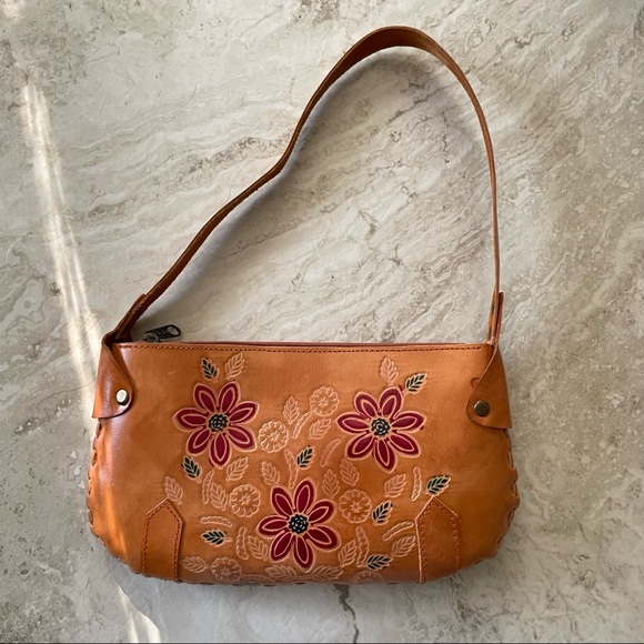 Painted Mini Leather Bag - Picture 2 of 4